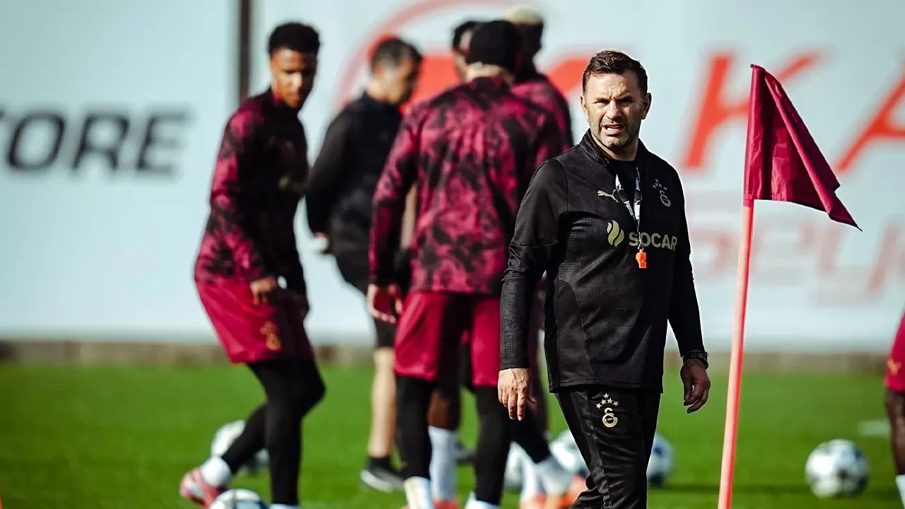 Galatasaray, UEFA Şampiyonlar Ligi'ndeki Ajax maçı hazırlıklarını sürdürdü