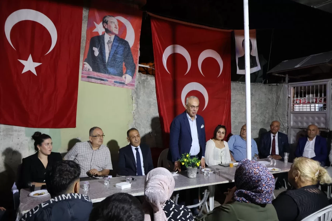 MHP Adana’da tüm ilçelerde “Hayırlı Günler Komşum” diyor