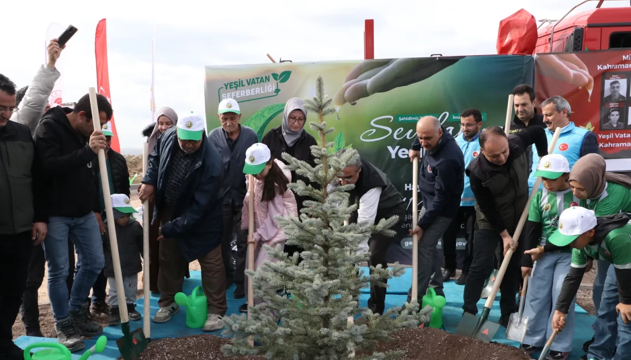 Şehit dozer operatörü Eyüp Dereli’nin adı hatıra ormanında yaşatılacak