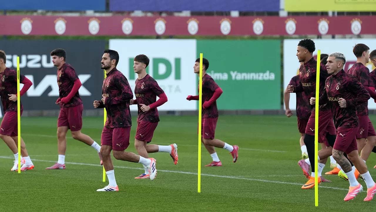 Galatasaray, UEFA Şampiyonlar Ligi’nde Union Saint-Gilloise maçı hazırlıklarını tamamladı