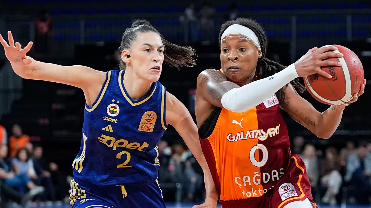 Kadınlar Basketbol Süper Ligi'ndeki derbinin galibi Fenerbahçe!