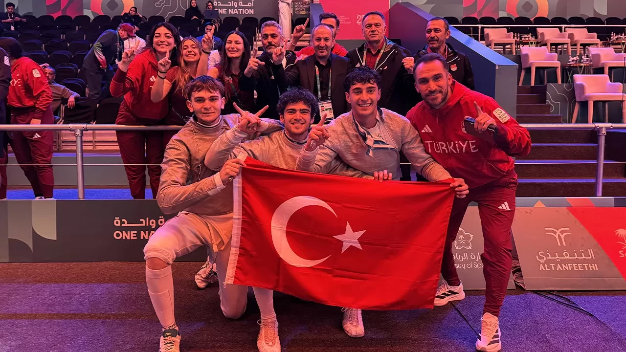 Milliler, İslami Dayanışma Oyunları’nda eskrimde üç madalya kazandı