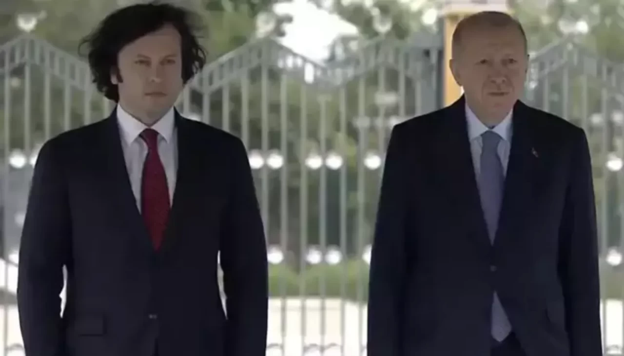 Cumhurbaşkanı Erdoğan, Gürcistan Başbakanı Kobakhidze ile görüştü
