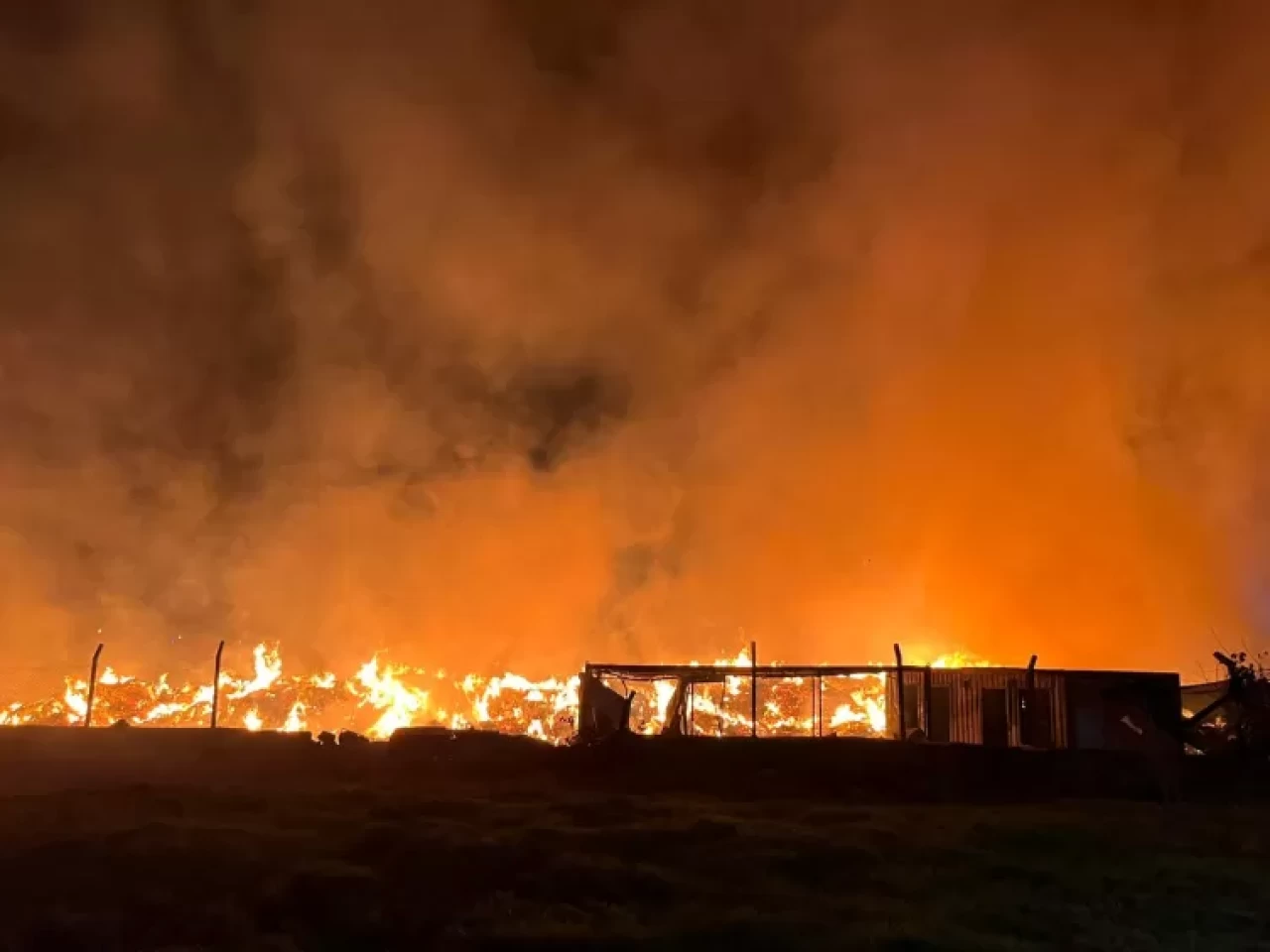 İzmir'de çöp depolama alanında yangın çıktı