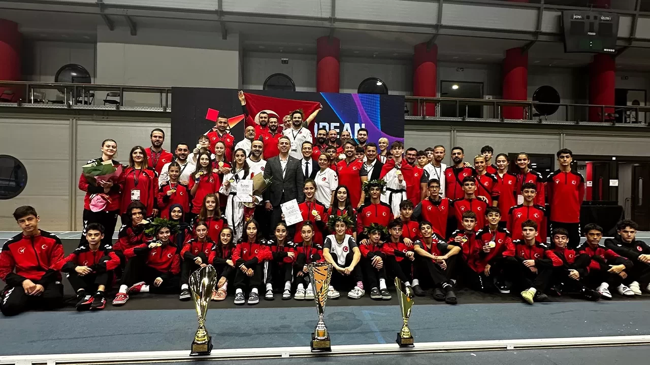 Türkiye, Avrupa Yıldızlar Taekwondo Şampiyonası’nda takım halinde şampiyon oldu