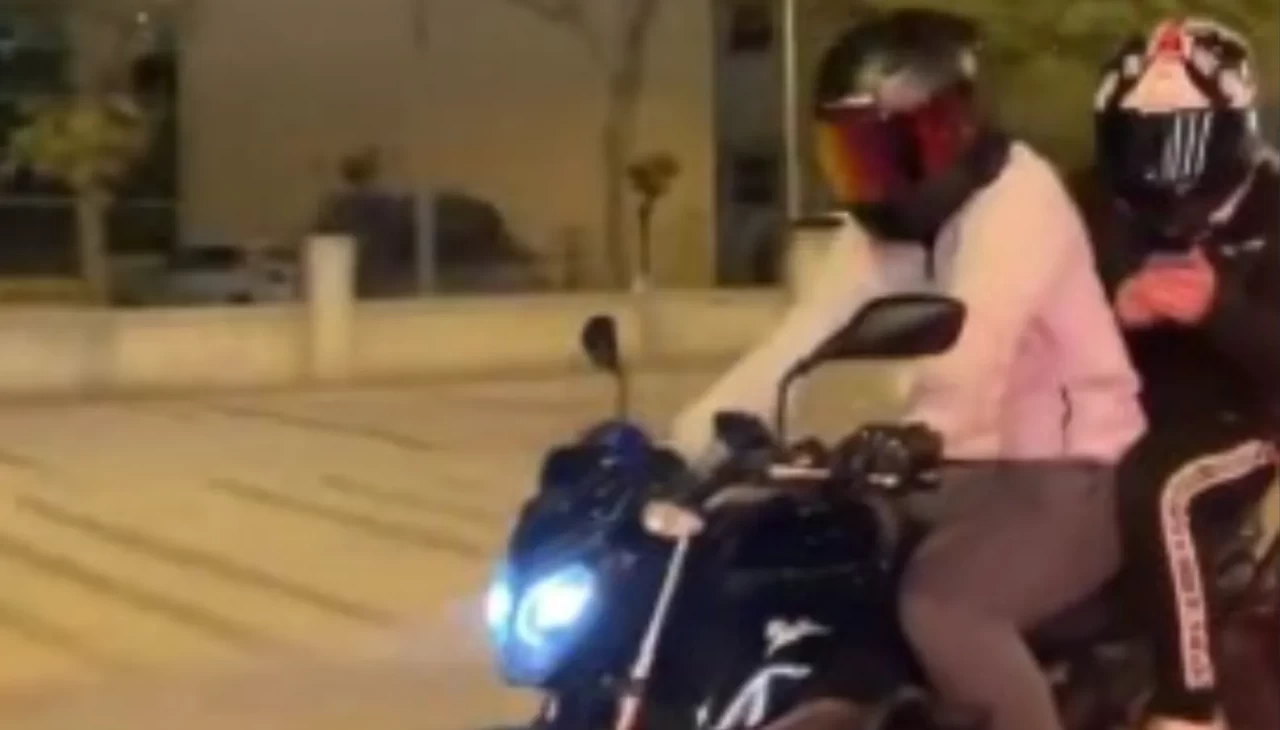 Bursa’da motosiklet üzerinde akrobasi pahalıya patladı!