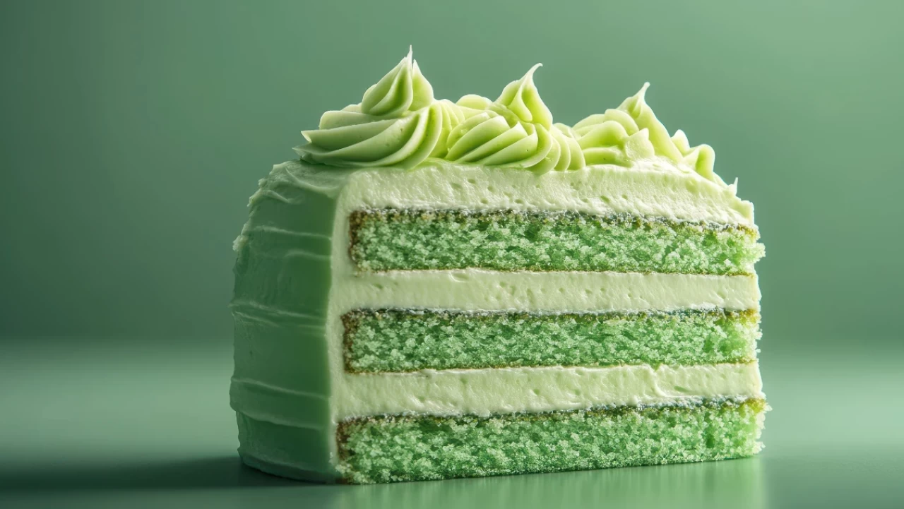 Göz Kamaştıran Ispanaklı Pasta Tarifi! Doğal Yeşil Lezzetiyle Sağlıklı ve Pratik Tatlı