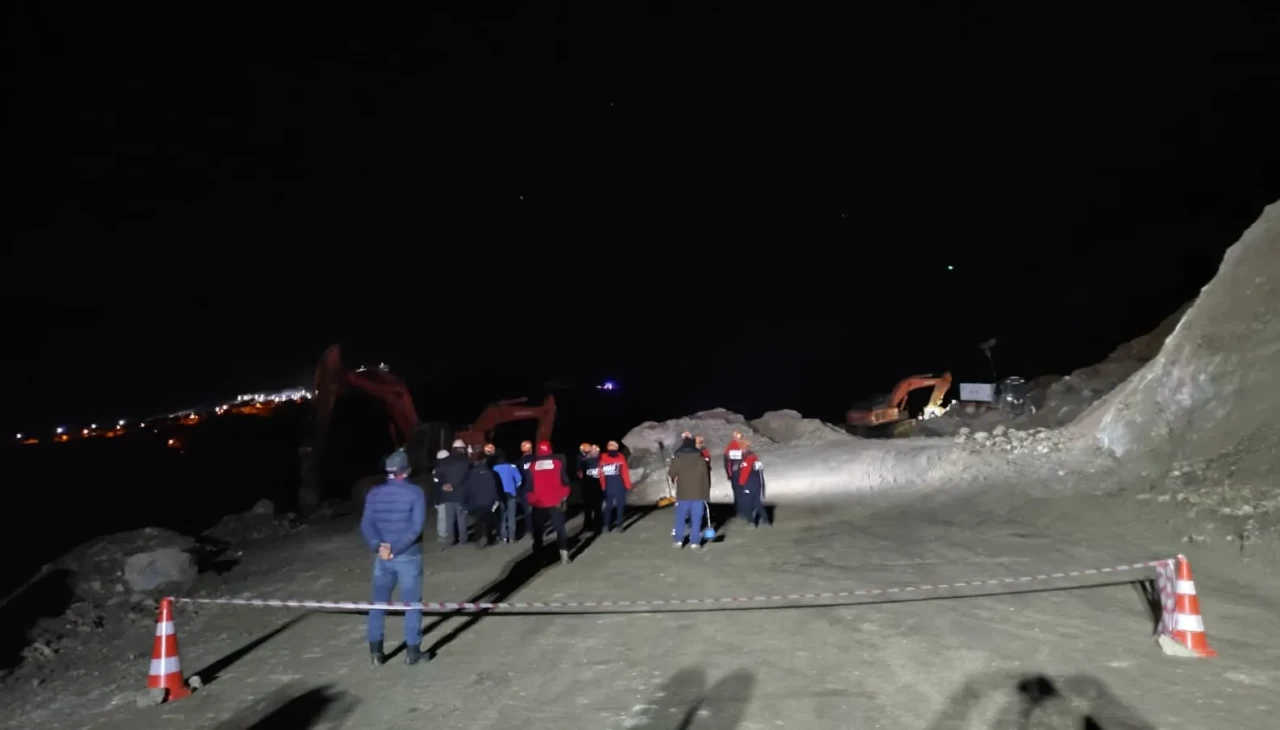 Sivas'ta maden ocağında göçük