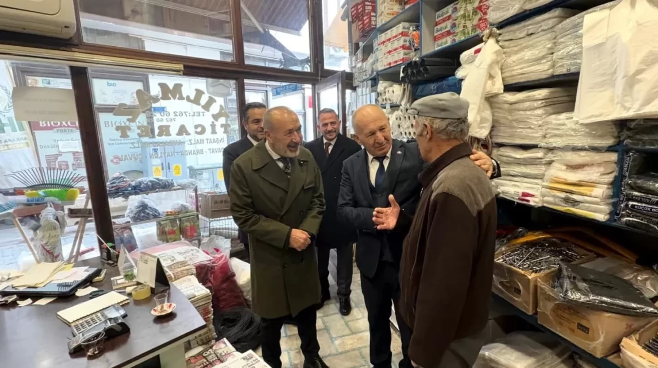 MHP’li Yaşar Yıldırım’dan Beypazarı’nda “Hayırlı Günler Komşum” ziyareti