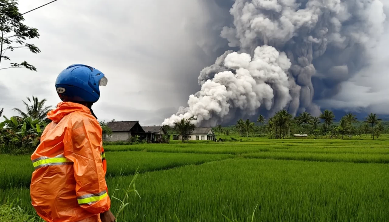 Semeru Yanardağı'nda mahsur kalan 178 dağcı kurtarıldı