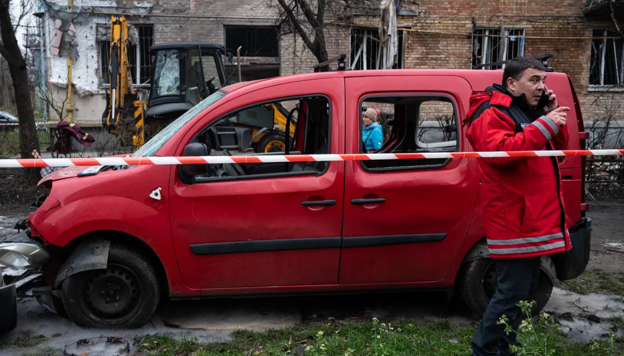 Rusya hava saldırısıyla Kiev bölgesini vurdu: Ölü ve yaralılar var