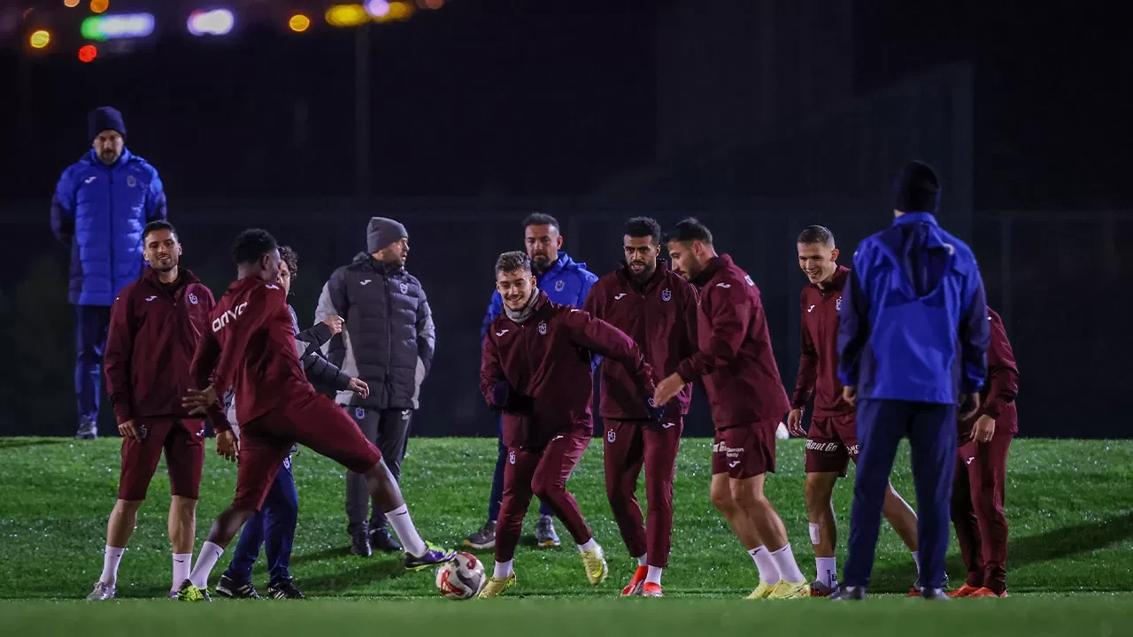 Trabzonspor, Başakşehir deplasmanı hazırlıklarına başladı