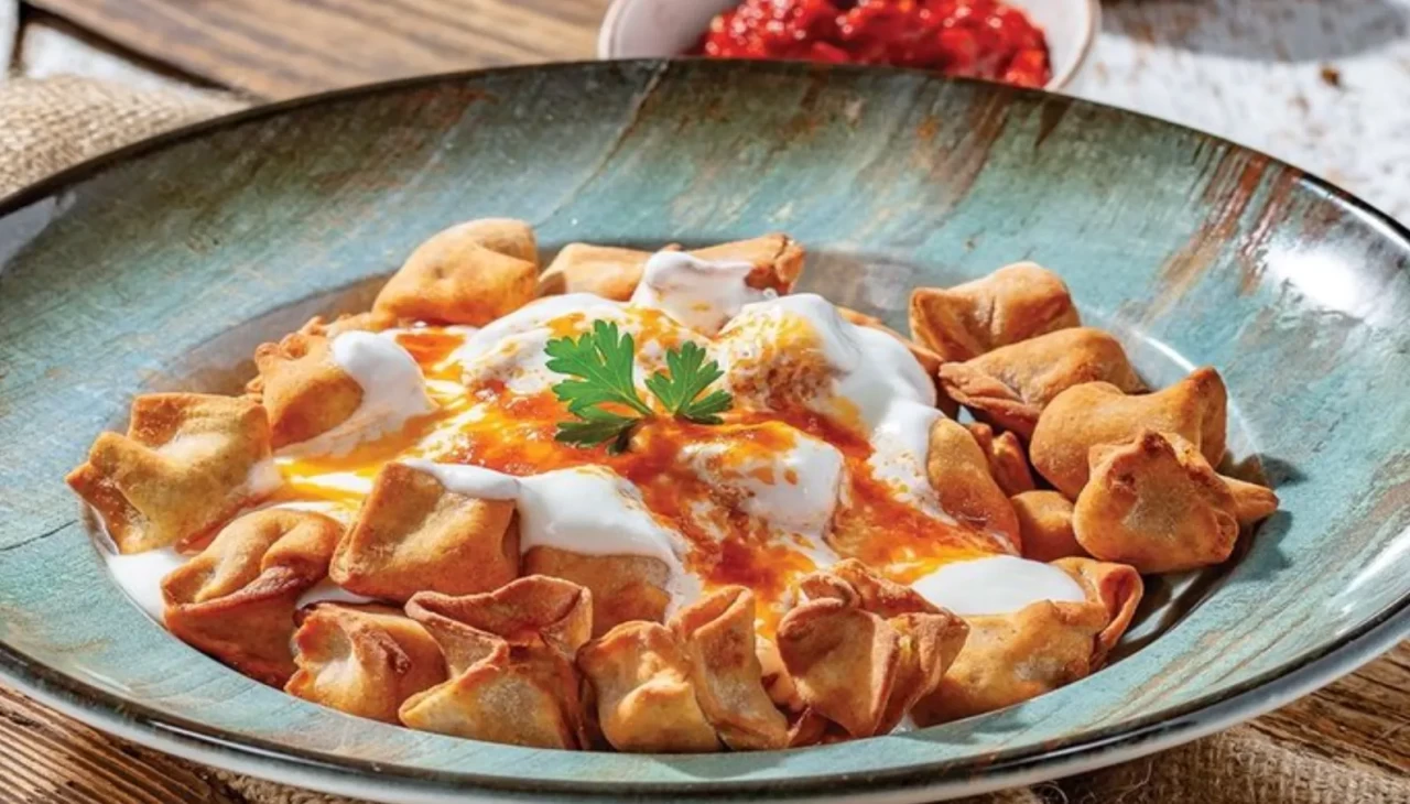 Karadeniz’den sofranıza! Pirinçli bartın mantısı tadına bakanı kendine bağlıyor