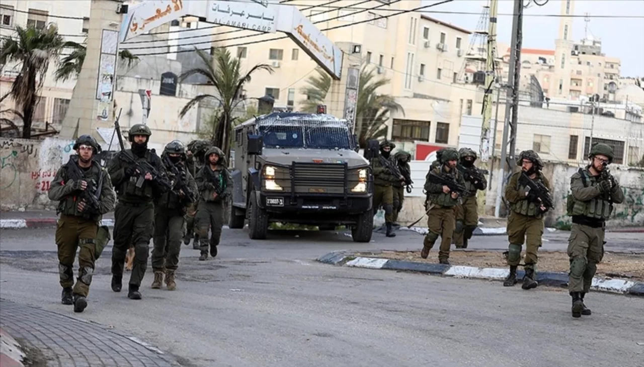 İsrail ordusundan Batı Şeria’da baskın: Biri çocuk 2 Filistinli yaralandı