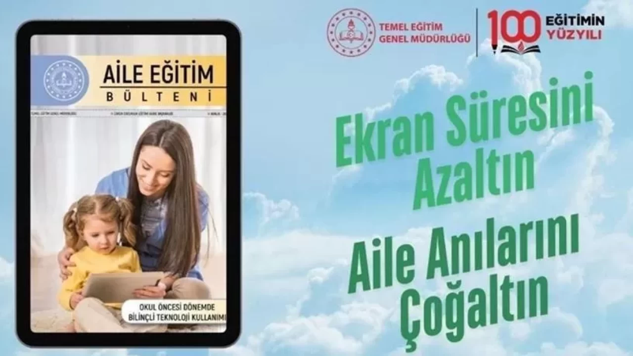 Ailelere destek! MEB'in "Aile Eğitim Bülteni" aralık sayısı yayımlandı