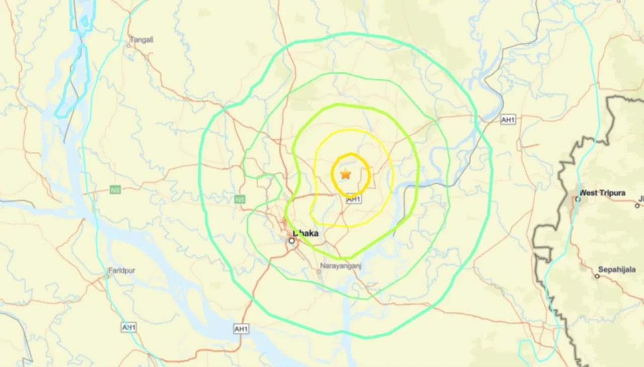 Bangladeş'te 5.5 büyüklüğünde deprem: 3 ölü
