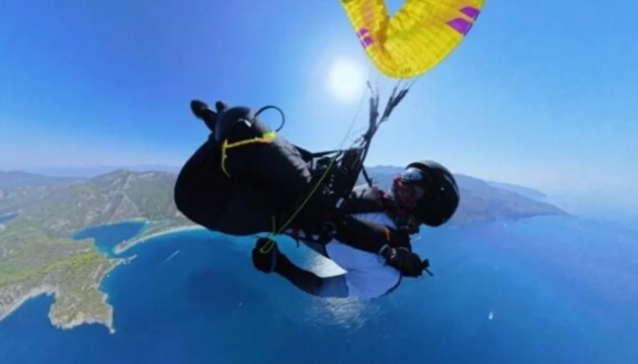 Muğla’da “paraşütçü düştü” ihbarı ekipleri alarma geçirdi: Sağ salim evine dönmüş