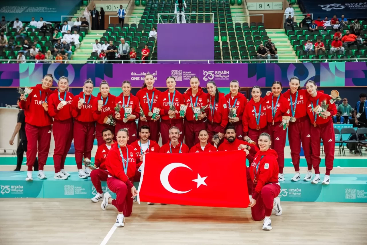 A Milli Kadın Hentbol Takımı, 6. İslami Dayanışma Oyunları'nda şampiyon oldu