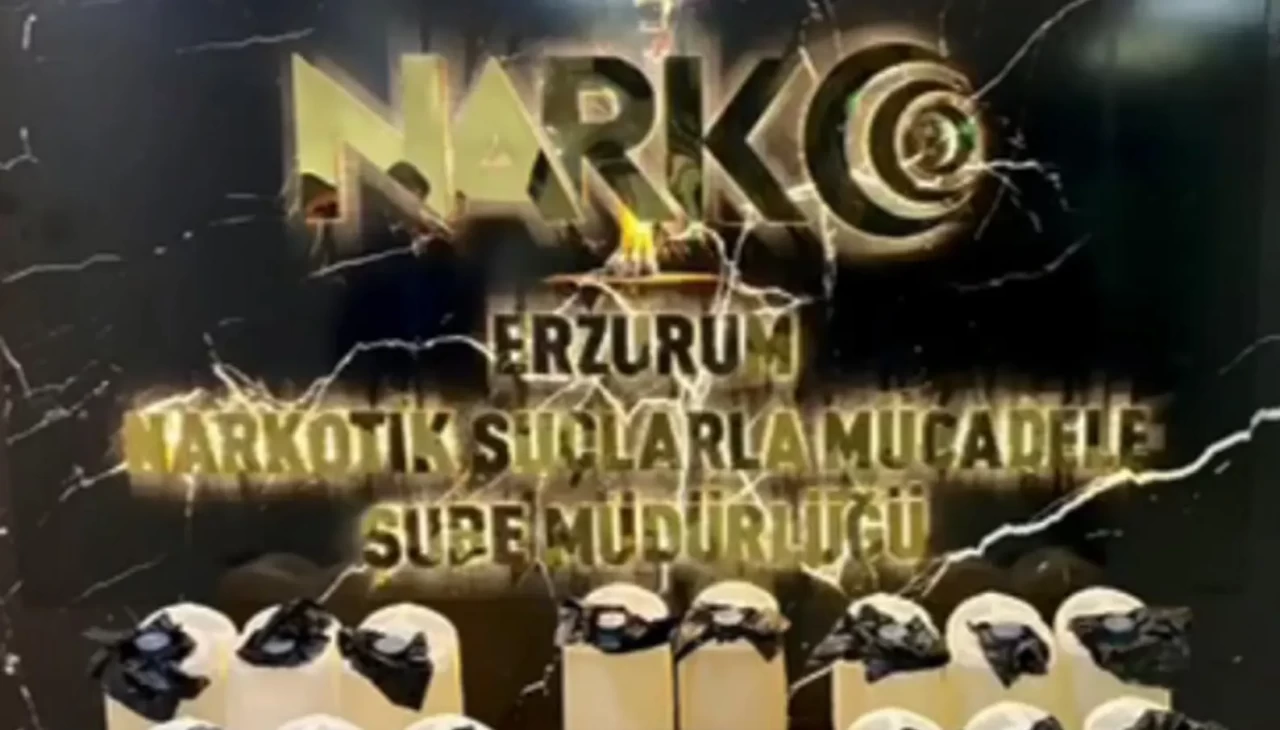 Erzurum’da kamyonun yakıt deposunda 224 kilo likit metamfetamin ele geçirildi