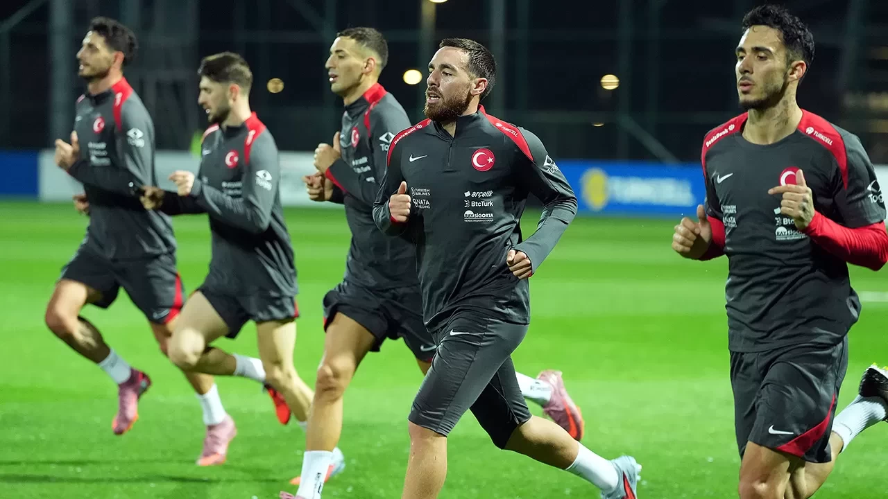 A Milli Takım, Bulgaristan ve İspanya maçlarının hazırlıklarına başladı