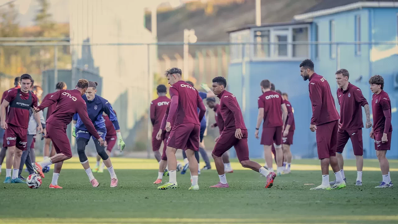 Trabzonspor, Başakşehir deplasmanı hazırlıklarını sürdürüyor