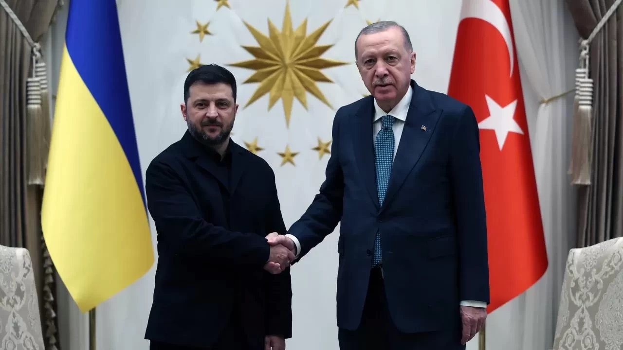 Cumhurbaşkanı Erdoğan Zelenski görüşmesi başladı