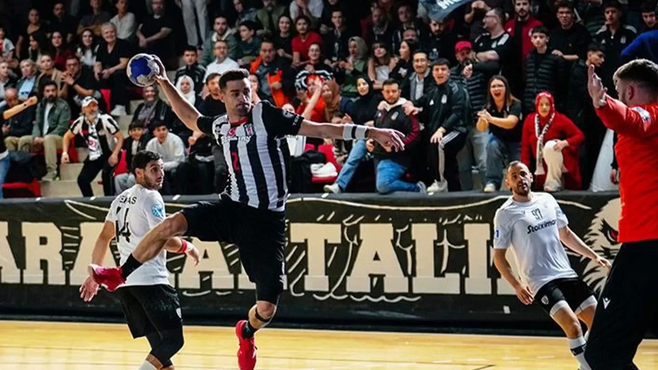 Beşiktaş Hentbol Takımı, Avrupa Kupası’nda PAOK’u 30-25 mağlup ederek avantajı kaptı