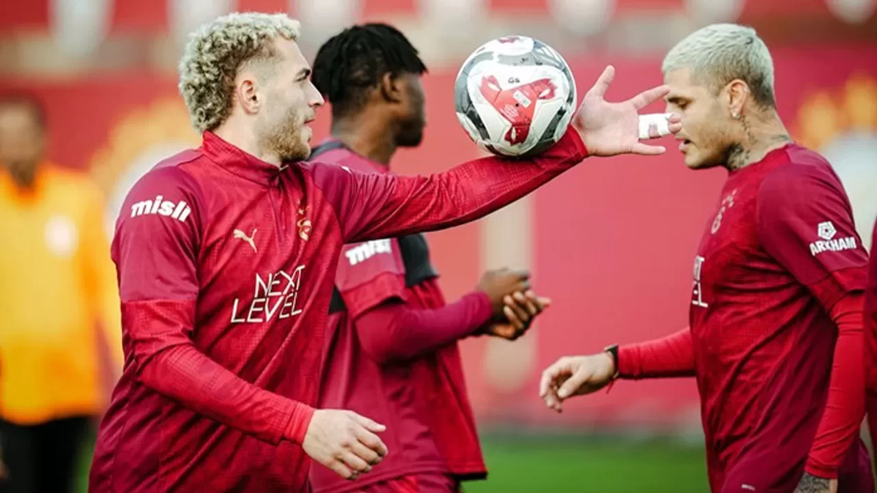 Galatasaray, Gençlerbirliği maçı hazırlıklarını sürdürdü