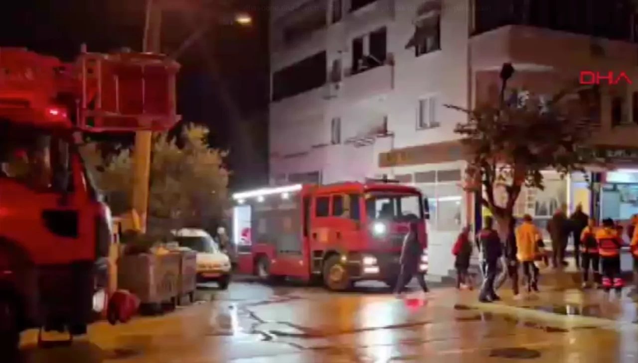 Mudanya'da apartmanda yangın: Mutfak kullanılamaz hale geldi!