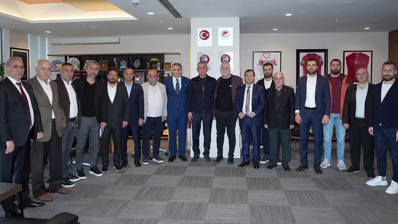 2. Lig Kulüpler Birliği’nden TFF Başkanı Hacıosmanoğlu’na ziyaret