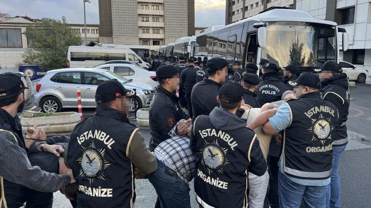 İstanbul'da suç örgütlerine operasyon