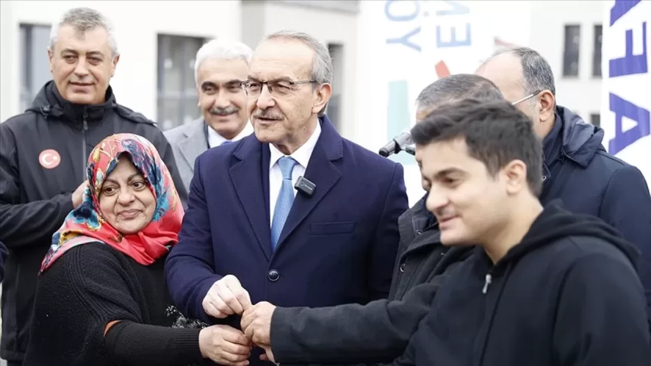 Malatya'da deprem konutlarının anahtar teslimi sürüyor