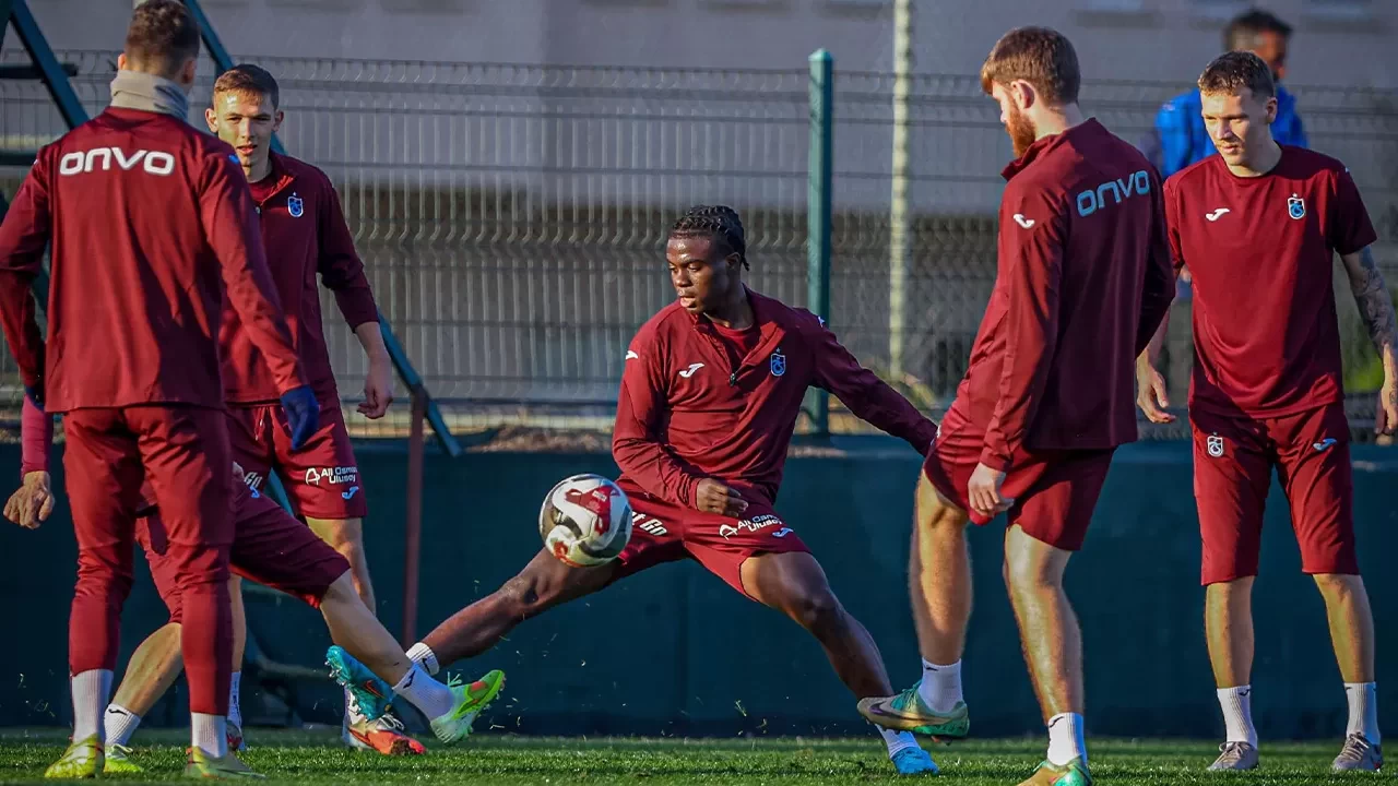 Trabzonspor, Konyaspor maçı hazırlıklarını tamamladı
