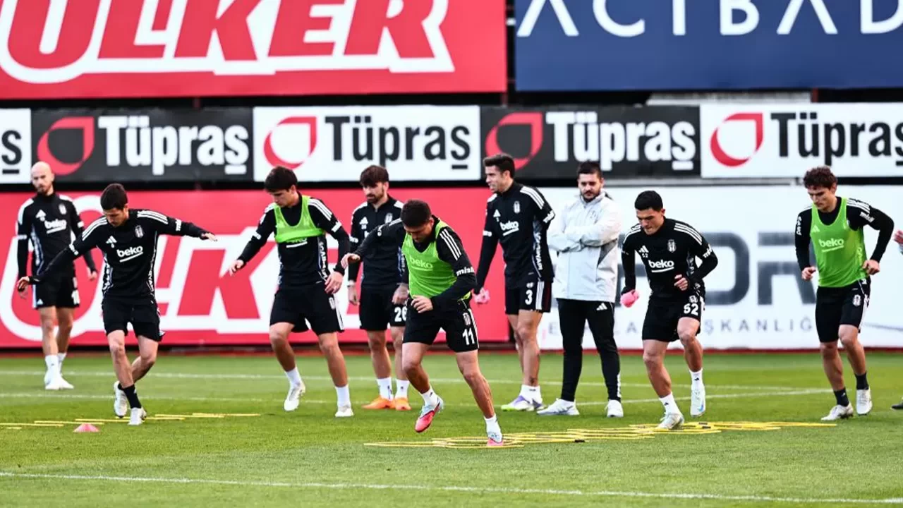 Beşiktaş, Samsunspor maçı hazırlıklarını hız kesmeden sürdürüyor