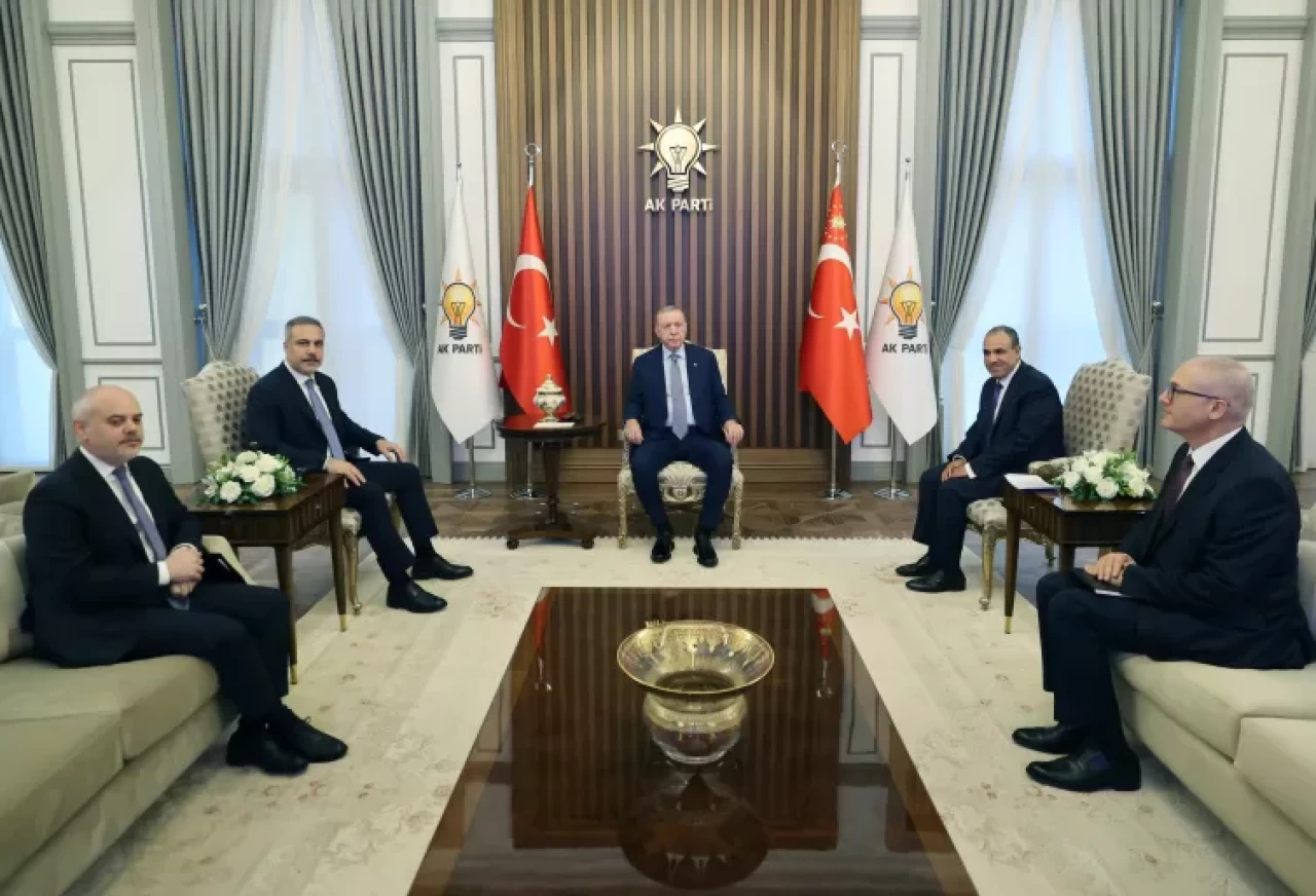 Cumhurbaşkanı Erdoğan, Mısır Dışişleri Bakanı Abdulati'yi kabul etti