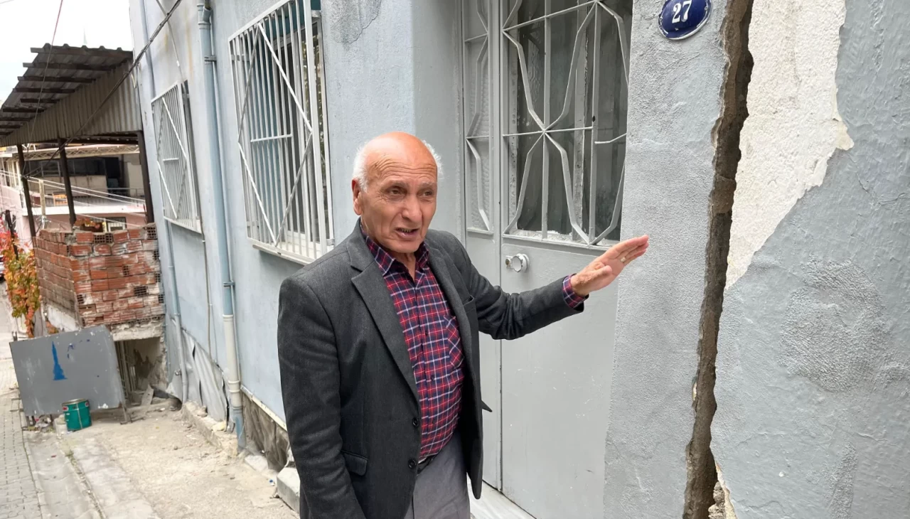 İzmir'de tünel kabusu: Evlerin duvarları çatladı, kolonlar patladı!