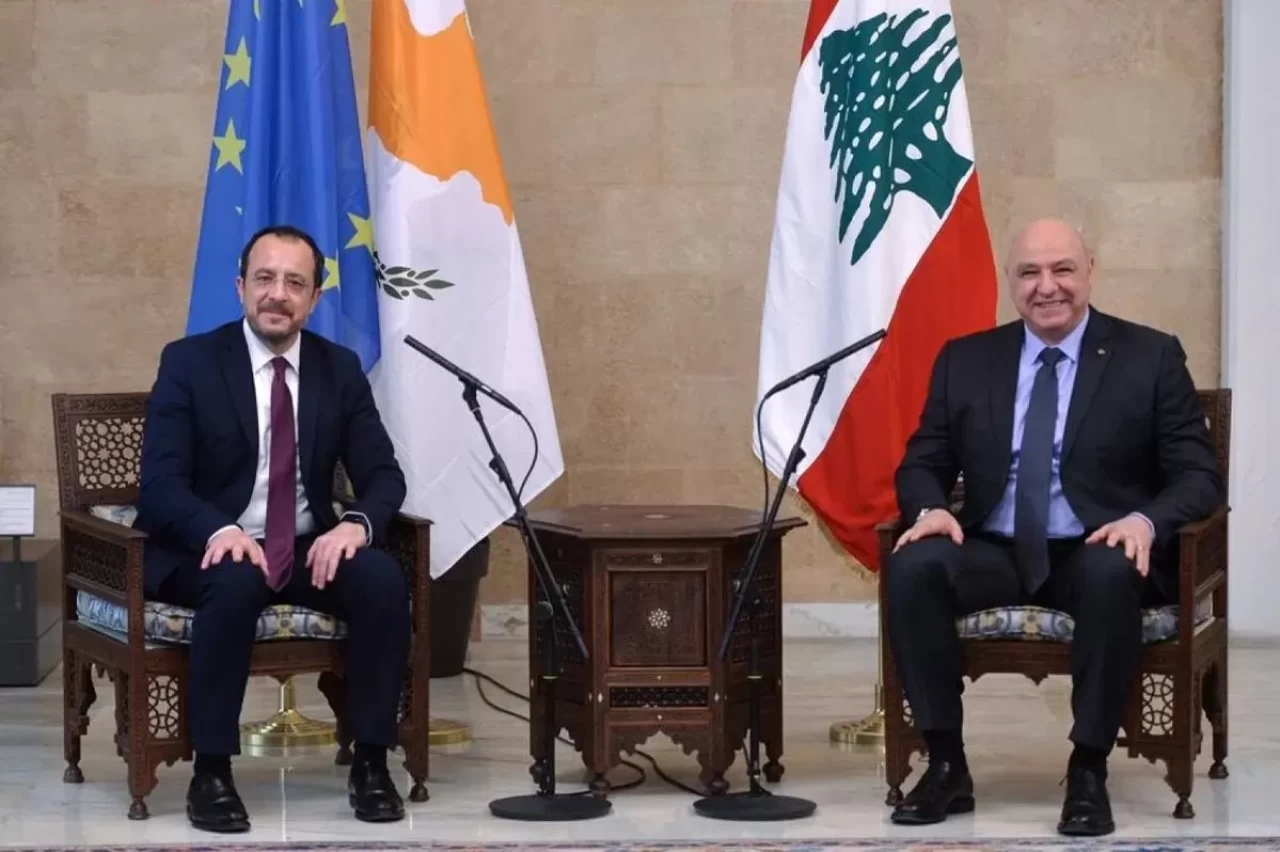 Lübnan ve Güney Kıbrıs Doğu Akdeniz'de deniz yetki anlaşması imzaladı