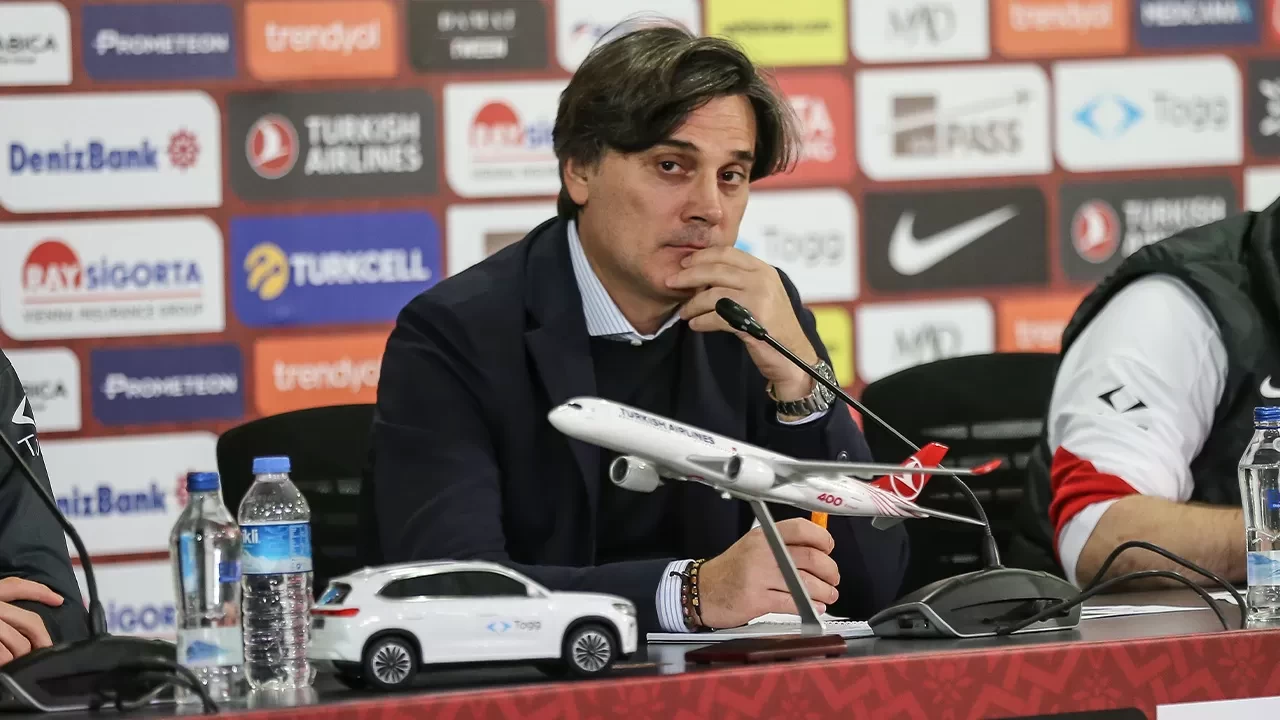 A Milli Futbol Takımı Teknik Direktörü Vincenzo Montella: “Kadroda sürprizler olabilir!”