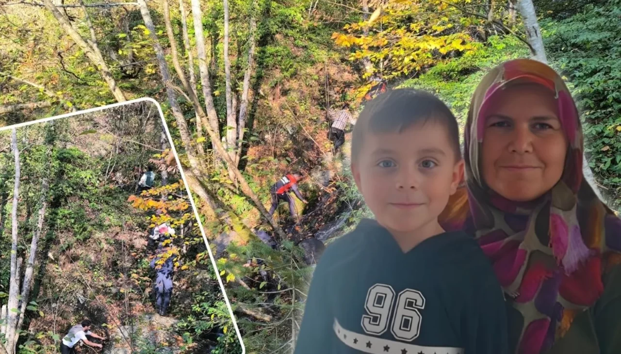 Kastamonu’da 9 gündür aranan anne ve oğlundan acı haber: Kuzgunlar cesedi gösterdi