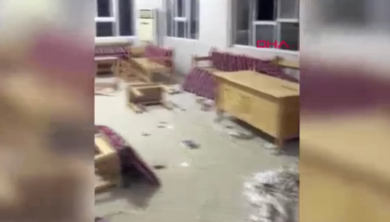 Mardin’de taziye evine saldırı: Camları kırıp eşyaları parçalayan 2 şüpheli gözaltına alındı