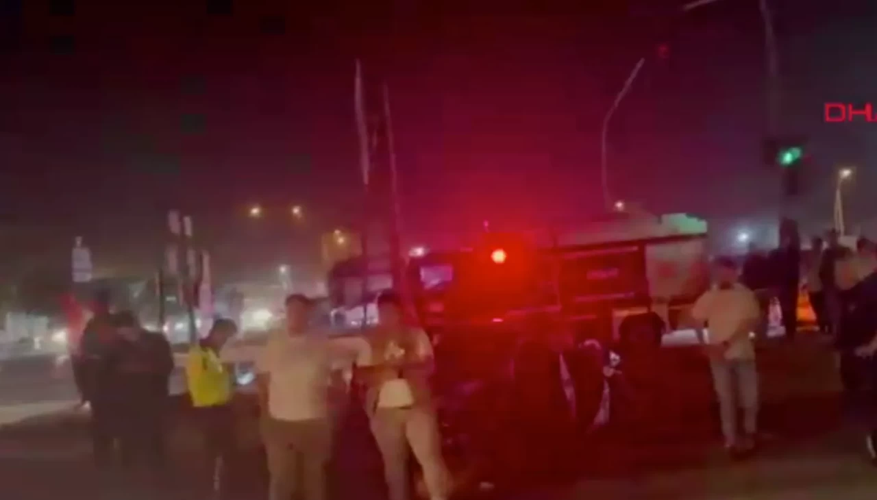 Mersin’de yolcu minibüsü sulama kanalına düştü: 10 kişi yaralandı