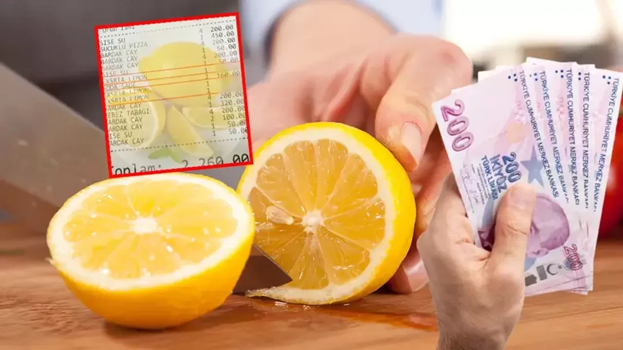 Ticaret Bakanlığı’ndan "çay yanı limon" ücretine denetim