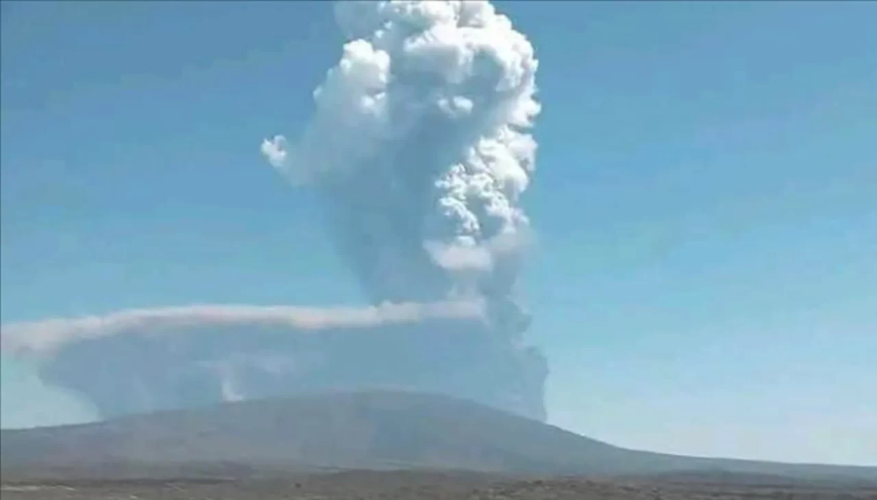Hayli Gubbi yanardağı asırlık uykusundan uyandı
