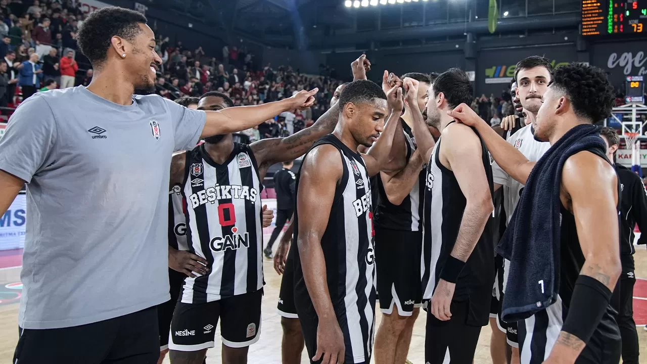 Beşiktaş Basketbol, Karşıyaka deplasmanında seriyi sürdürdü: 10'da 10 yaptı!