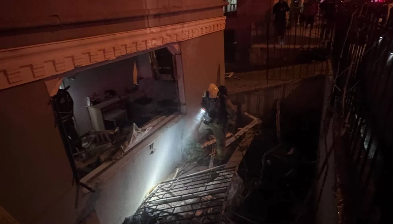 Güngören’de bodrum katında şiddetli patlama: 2 yaralı