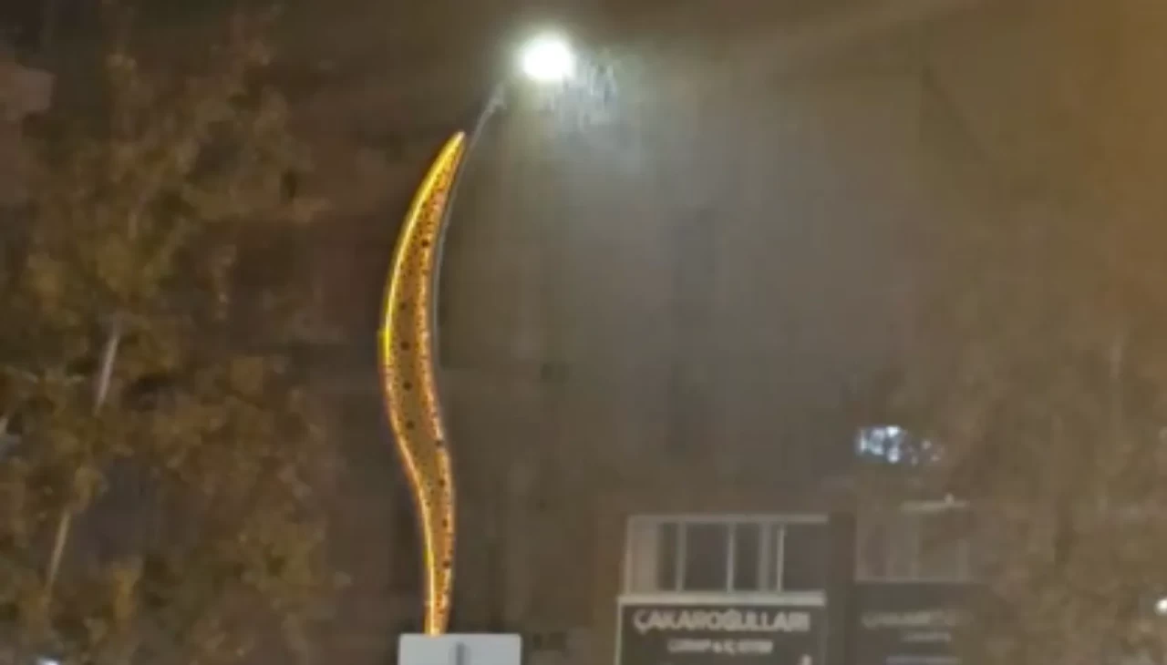 Elazığ’da meteoroloji uyarısının ardından sağanak yağış etkili oldu