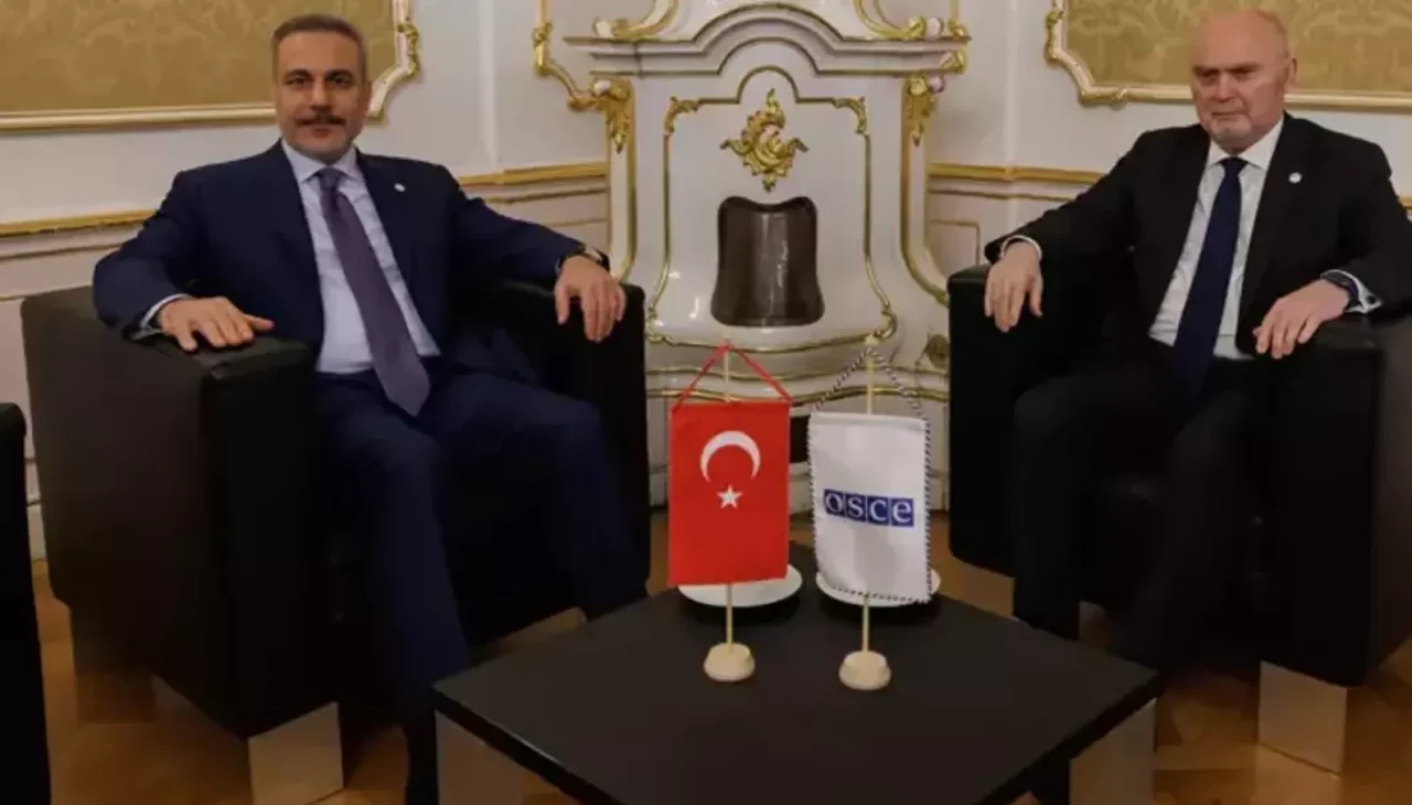 Bakan Fidan, AGİT Genel Sekreteri Sinirlioğlu ile Viyana’da görüştü