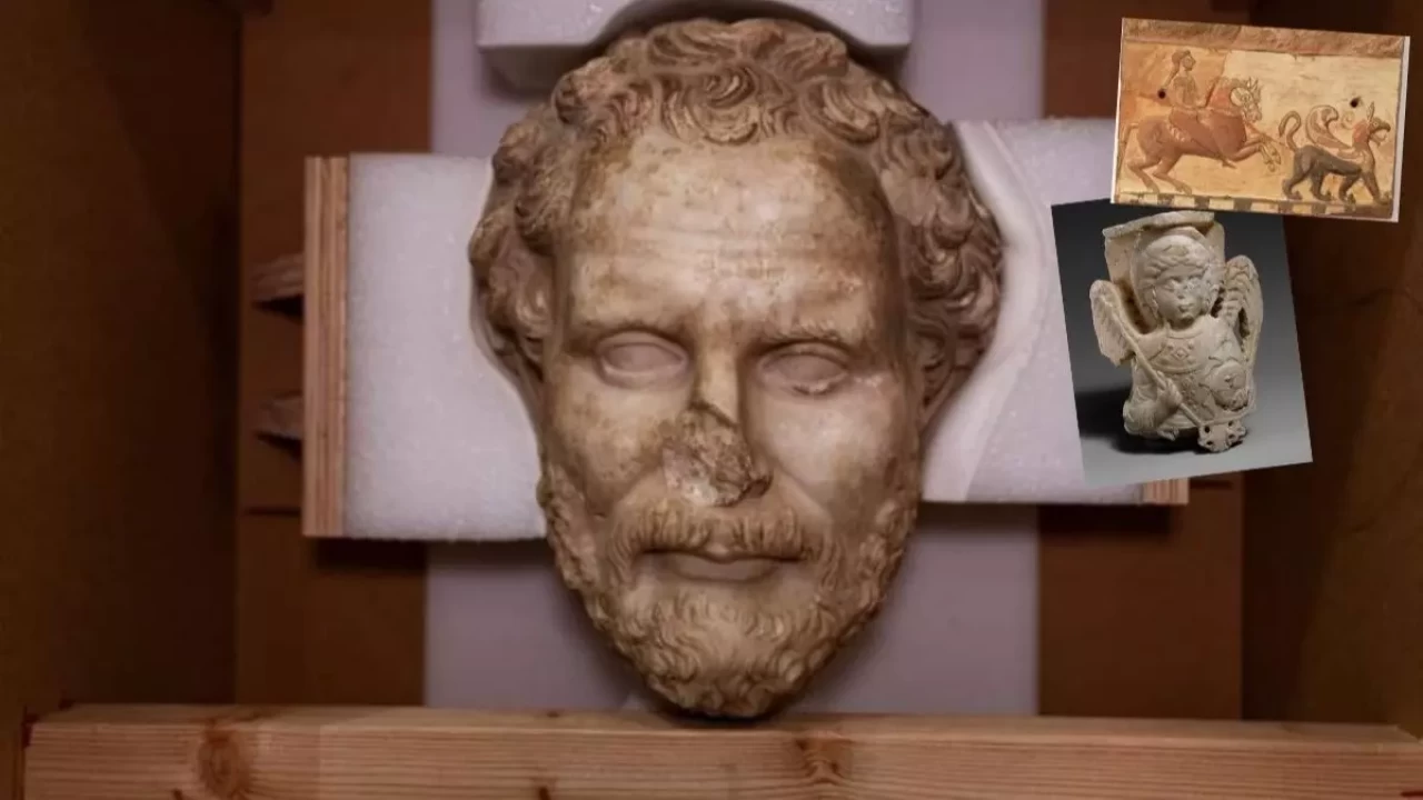 Bronz imparator, uluslararası operasyonla Türkiye'ye döndü