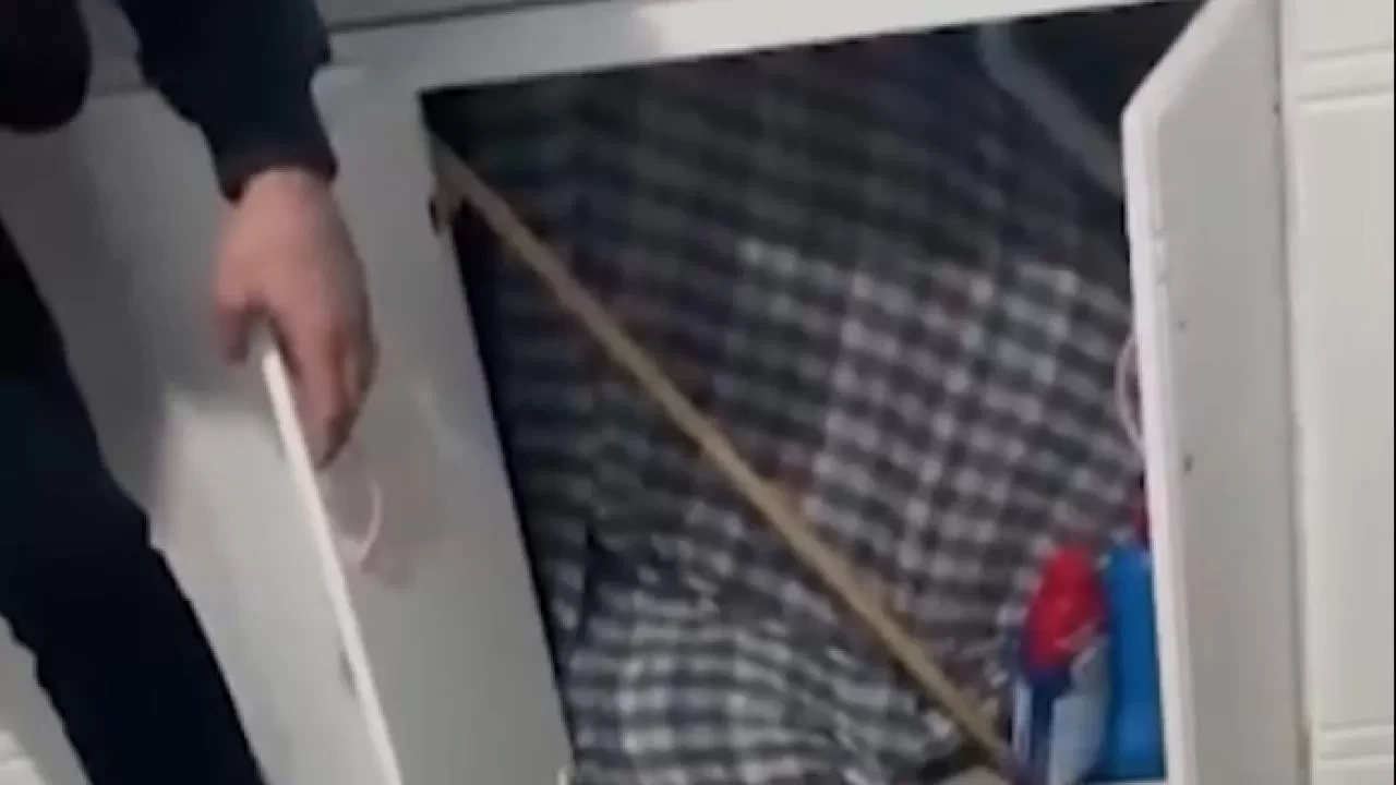 Firari hükümlü mutfak dolabından çıktı