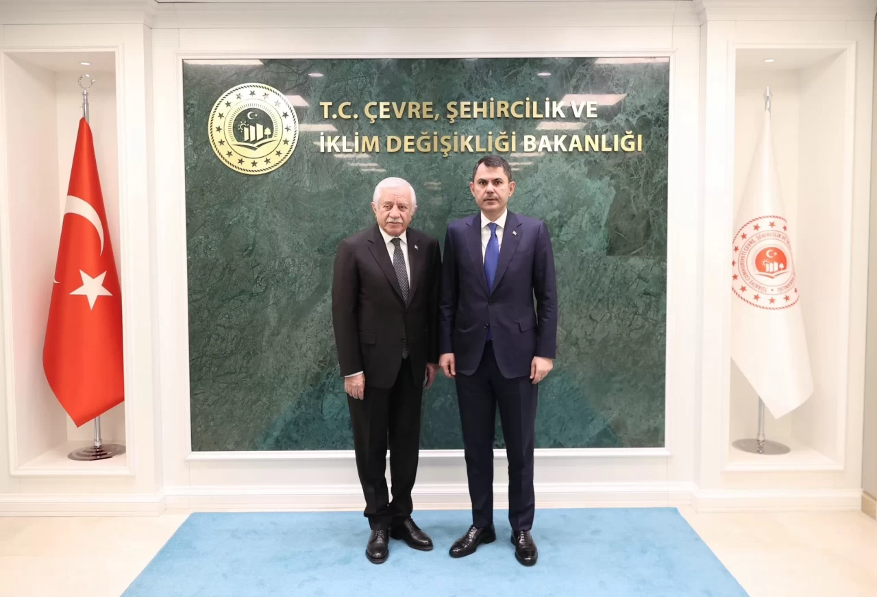 MHP’li Celal Adan, Bakan Kurum’u ziyaret etti